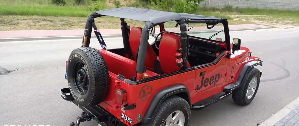 Jeep Wrangler cena 56000 przebieg: 190000, rok produkcji 1995 z Puławy małe 137